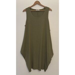 NWT Bryn Walker Womens Pippa Tulip Midi Tank Dress Size S Lagenlook Quiet Luxury